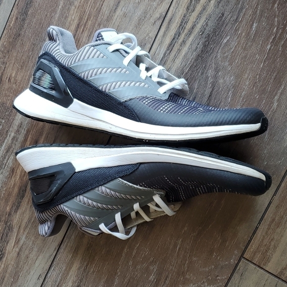 Adidas Mens RapidaRun Knit Athletic Trainer Running shoes sneakers sz 5.5 - Picture 8 of 14